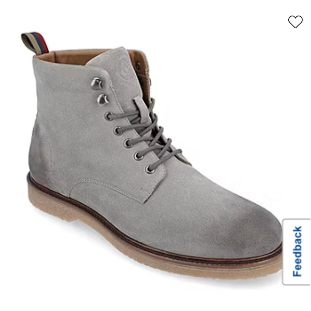 Thomas & Vine Mens Samwell Flat Heel Lace Up Boot Size 11